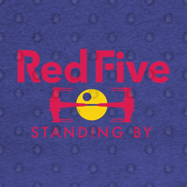 Red Five Standing By by DesignWise